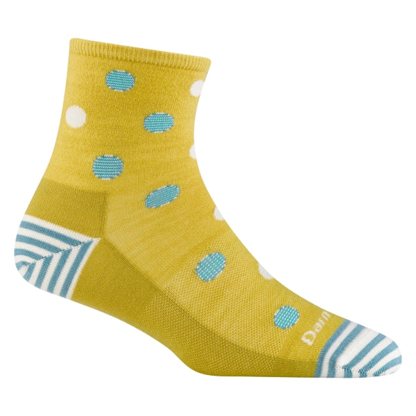 Darn Tough Womens Dottie Shorty Lightweight Buttercup