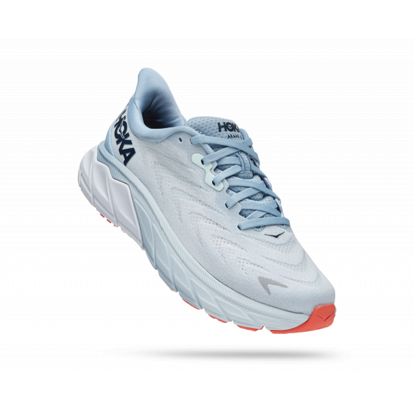 HOKA Womens Arahi 6 Plein Air / Blue Fog