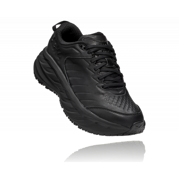 HOKA Womens Bondi SR Black / Black