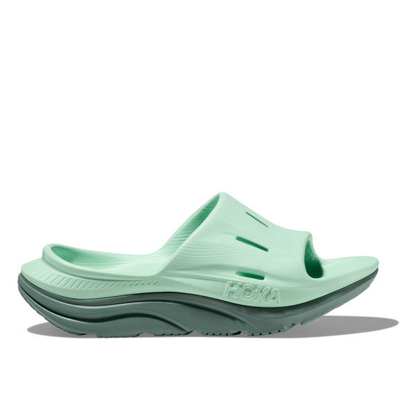 HOKA Unisex Ora Recovery Slide 3 Mist Green / Trellis