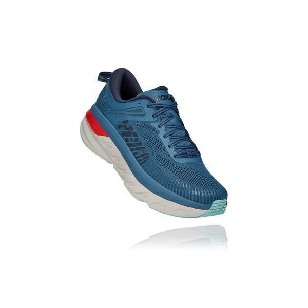 HOKA Mens Bondi 7 Real Teal / Outer Space