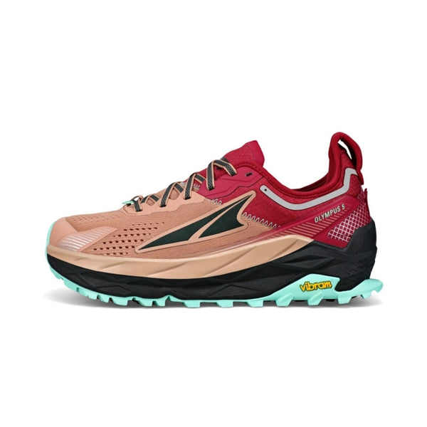 Altra Running Womens Olympus 5 Brown/Red