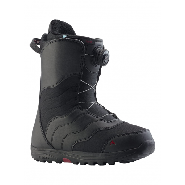 Burton Womens Mint Boa Snowboard Boot Black