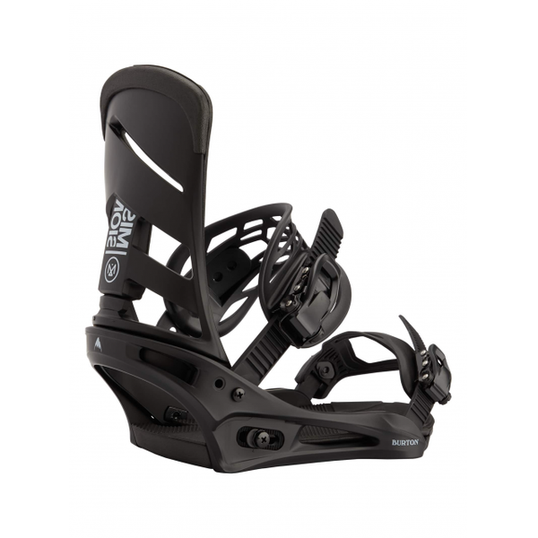 Burton Mens Mission Re:Flex Snowboard Binding Black