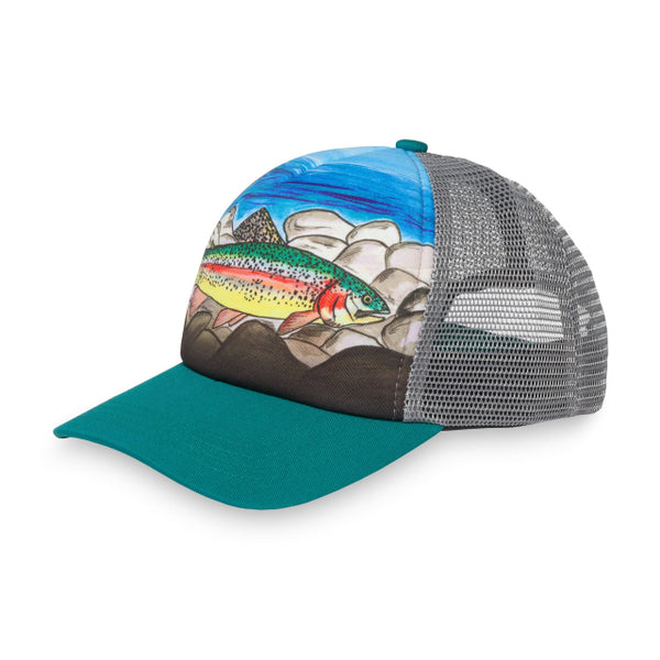 Sunday Afternoons Kids Artist Series Trucker Rainbow Trout