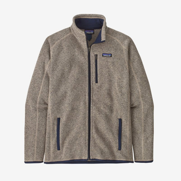 Patagonia Mens Better Sweater Jkt Oar Tan