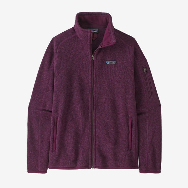 Patagonia Womens Better Sweater Jacket Night Plum