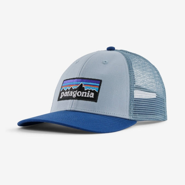 Patagonia Line Logo Ridge LoPro Trucker Hat Steam Blue