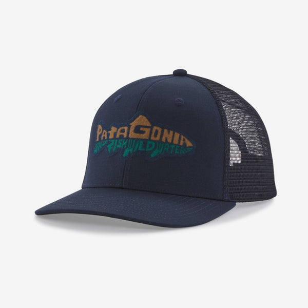 Patagonia Take a Stand Trucker Hat New Navy w/Wild Waterline