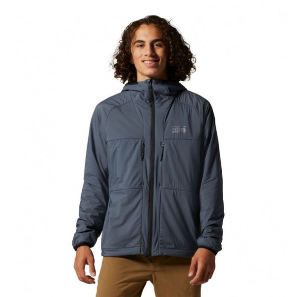 Mountain Hardwear Mens Kor Airshell Warm Jacket Blue Slate