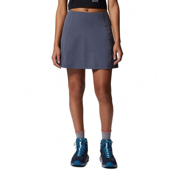 Mountain Hardwear Womens Mountain Stretch Skort Blue Slate