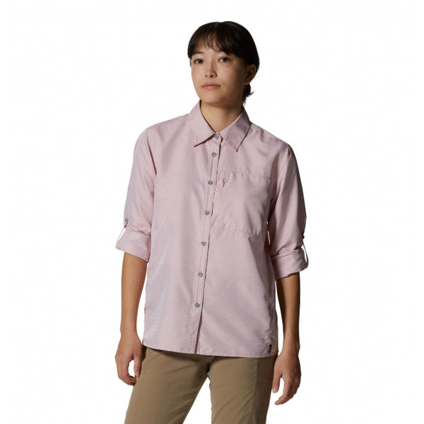Mountain Hardwear Womens Canyon Long Sleeve Shirt Rosehip