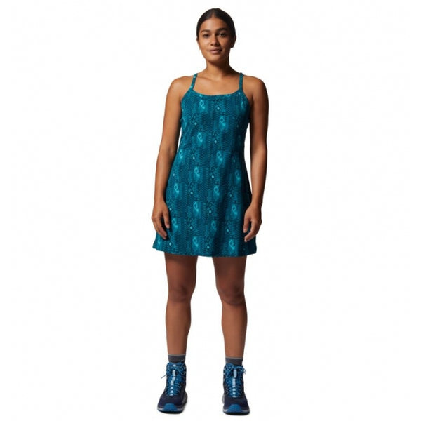 Mountain Hardwear Womens Dynama Dress Palisades Geos Print