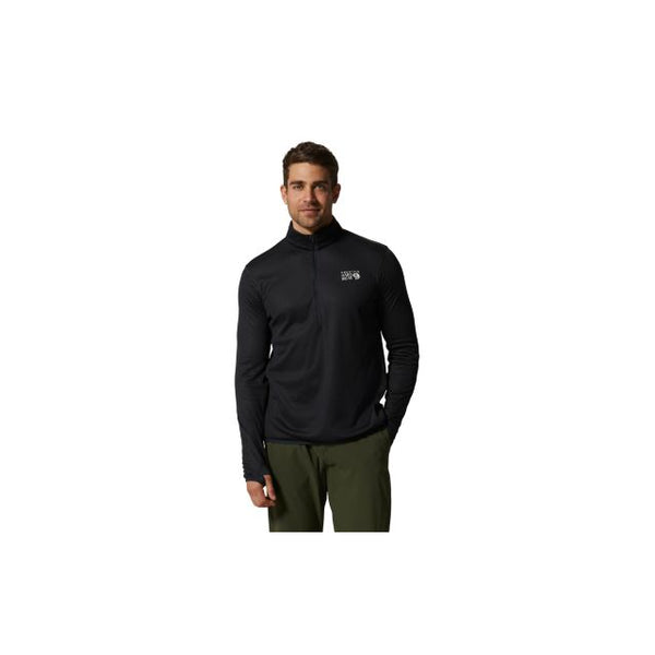 Mountain Hardwear Mens AirMesh 1/2 Zip Dark torm / S