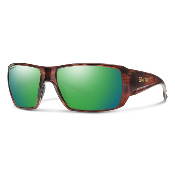 Smith Optics Guides Choice XL Tortoise - ChromaPop Glass Polarized Green Mirror
