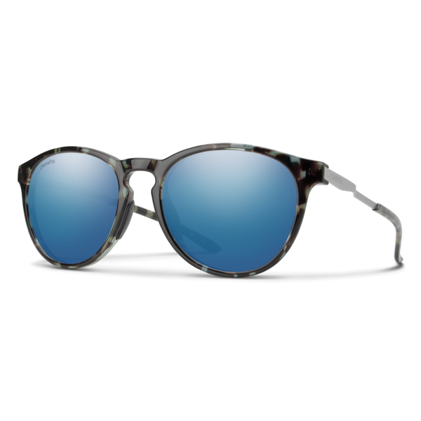 Smith Optics Wander Sky Tortoise - ChromaPop Polarized Blue Mirror