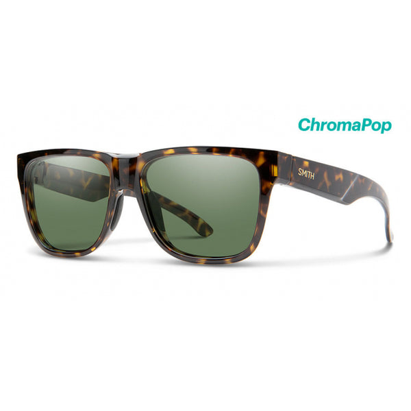 Smith Optics Lowdown 2 Vintage Tortoise - ChromaPop Polarized Gray Green
