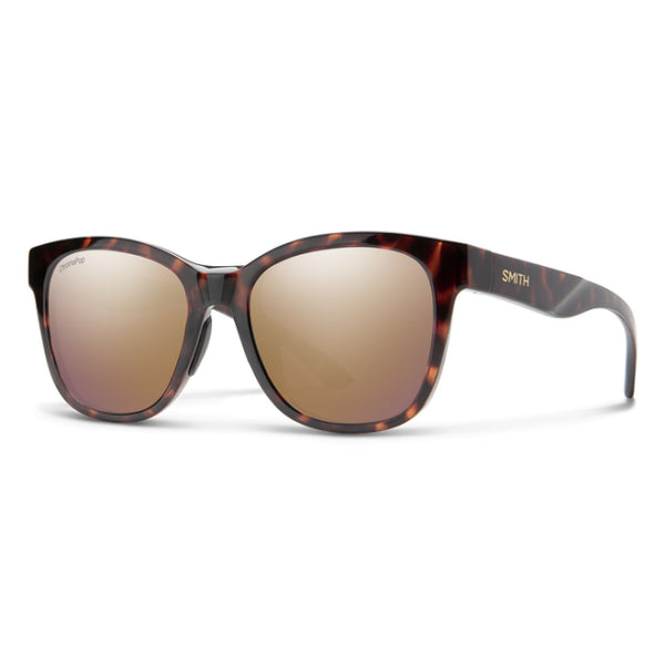 Smith Optics Caper Tortoise - ChromaPop Polarized Rose Gold Mirror