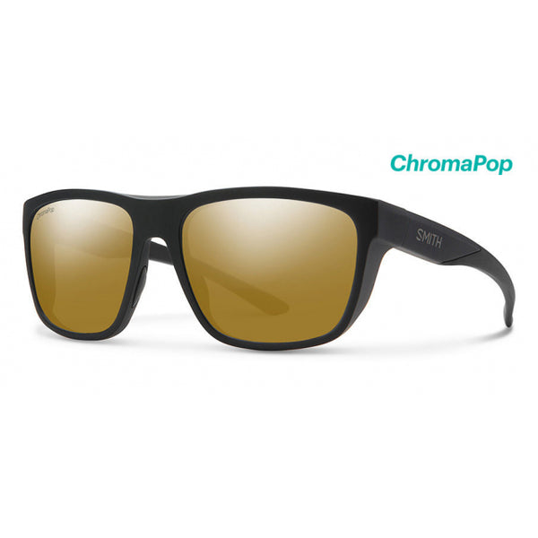 Smith Optics Barra Matte Black - ChromaPop Polarized Bronze Mirror