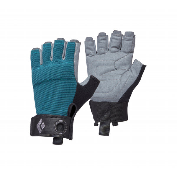 Black Diamond Womens Crag Half-Finger Gloves Raging Sea