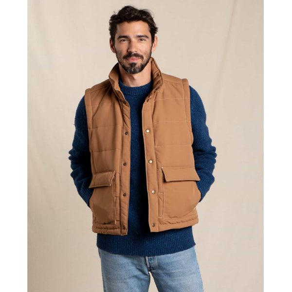 Toad&Co Mens Forester Pass Vest Adobe