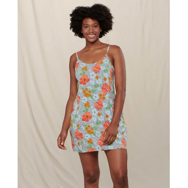 Toad&Co Womens Sunkissed SL Skort Dress Weathered Blue Print