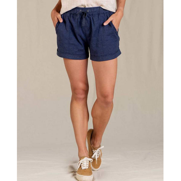 Toad&Co Womens Taj Hemp Short True Navy
