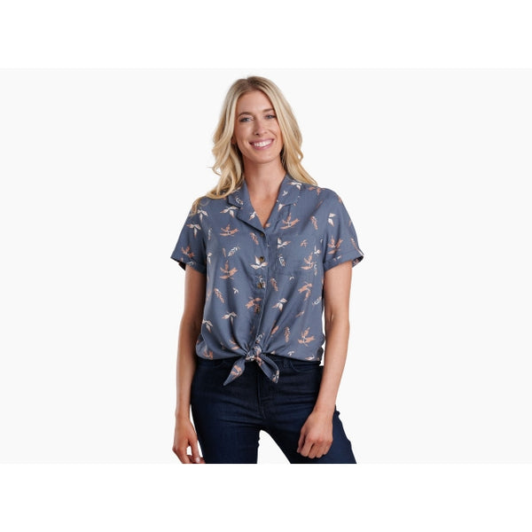 KUHL Womens Elsie SS Twilight Leaves