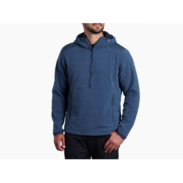 KUHL Mens Aero Fleece Pullover Pirate Blue