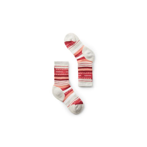 Smartwool Kids Hike Full Cushion Margarita Crew Socks Ash