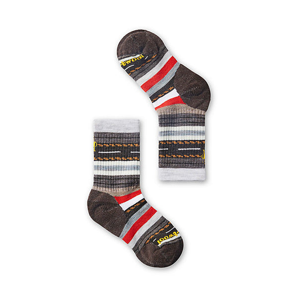 Smartwool Kids Hike Full Cushion Margarita Crew Socks Chestnut