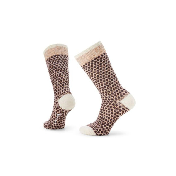 Smartwool Everyday Popcorn Polka Dot Full Cushion Crew Socks Acorn