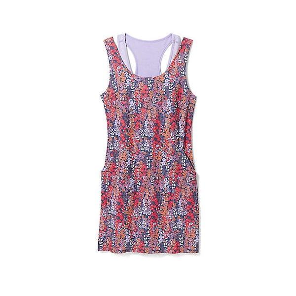 Smartwool Womens Intraknit Active Dress Ultra Violet Meadow Print