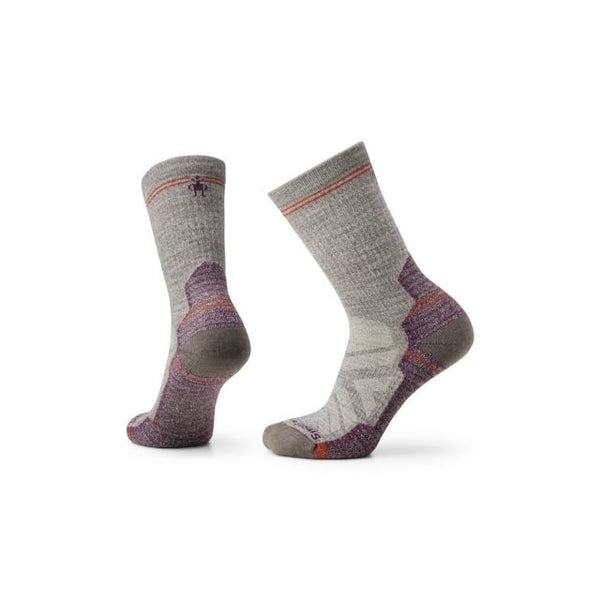 Smartwool Womens Hike Light Cushion Crew Socks Taupe
