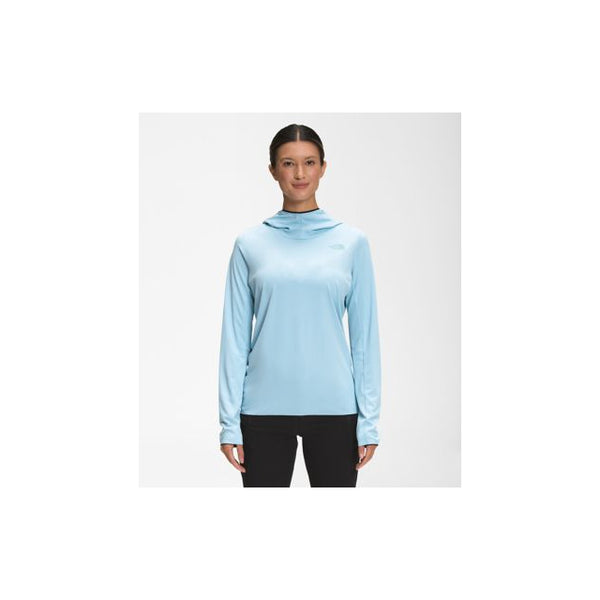 The North Face Womens Belay Sun Hoodie Beta Blue