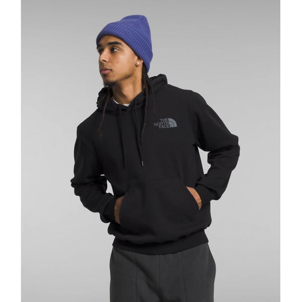 The North Face Mens TNF Bear Pullover Hoodie TNF Black/Bear Graphic