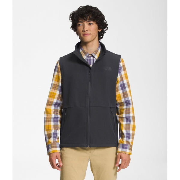 The North Face Mens Camden Soft Shell Vest Asphalt Grey Dark Heather
