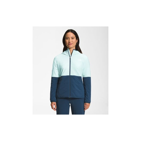 The North Face Womens Mountain Sweatshirt Hoodie Skylight Blue/Shady Blue