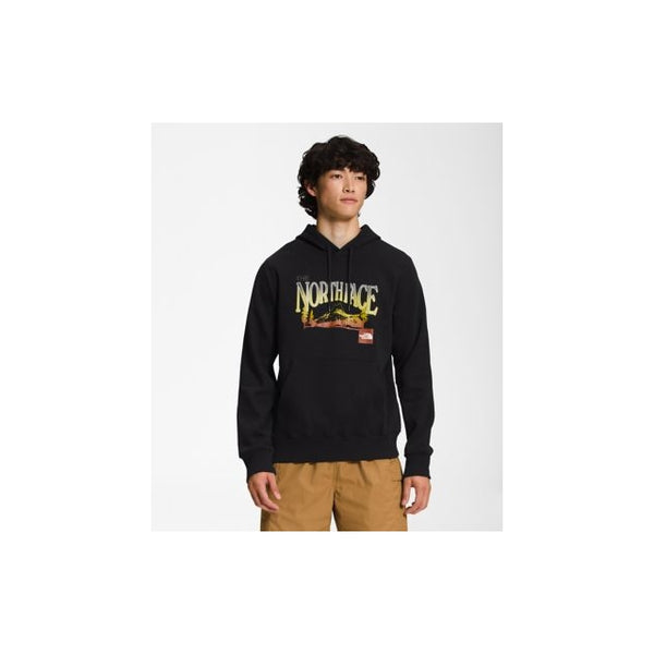 The North Face Mens Places We Love Hoodie TNF Black/Rusted Bronze