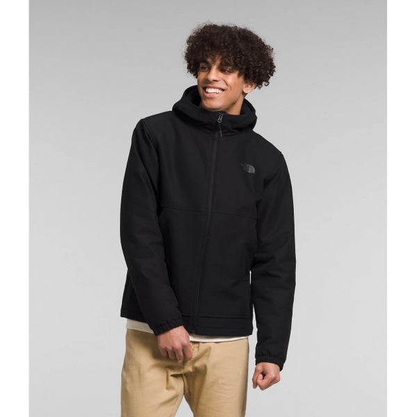 The North Face Mens Camden Thermal Hoodie TNF Black Heather