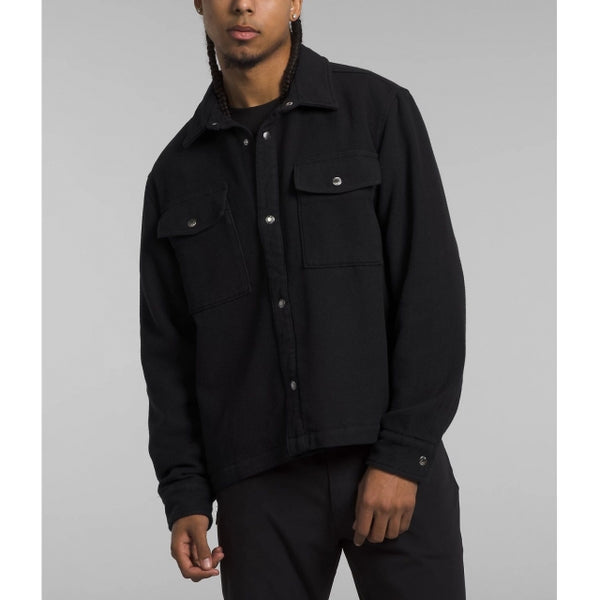 The North Face Mens Valley Twill Utility Shacket TNF Black