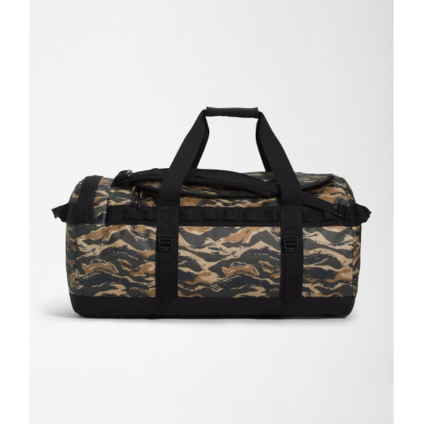 The North Face Base Camp Duffel - M New Taupe Green Painted Camo Print/TNF Black