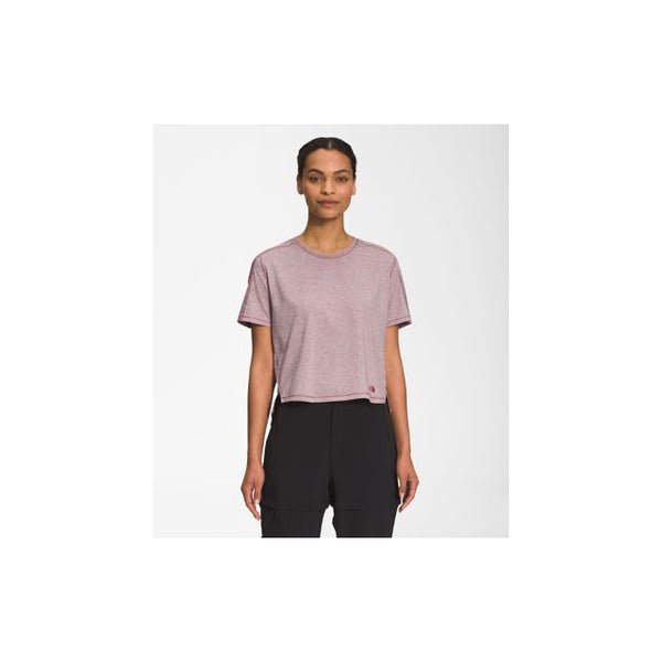 The North Face Womens Dawndream Relaxed S/S Goblin Blue Heather