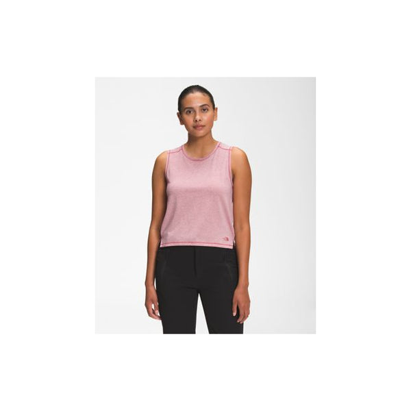 The North Face Womens Dawndream Relaxed Tank Slate Rose Heather