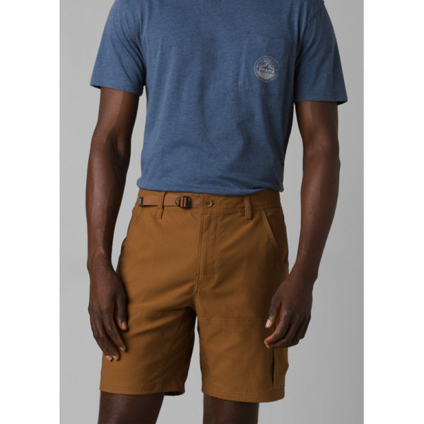 Prana Mens Stretch Zion Short II Sepia