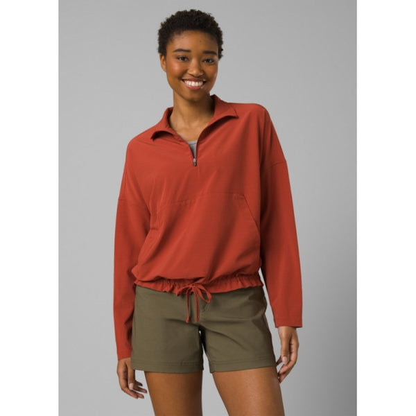 Prana Womens Railay Pullover Rust