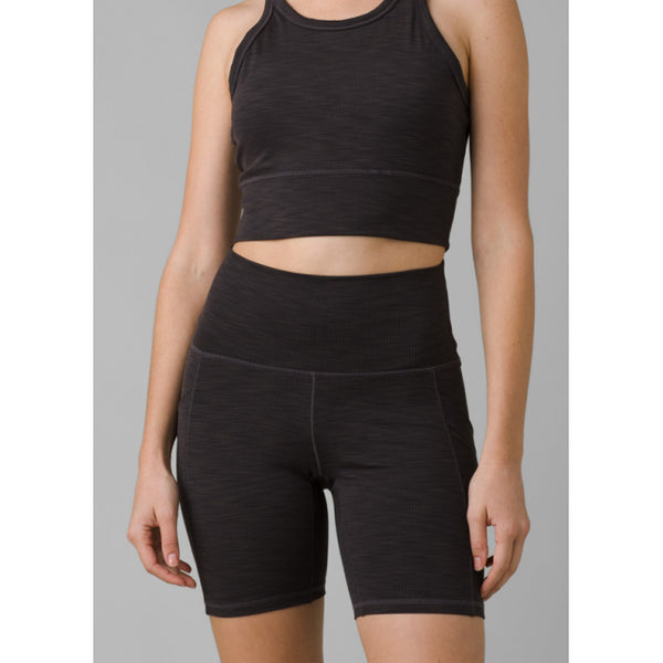 Prana Womens Becksa Short Black Heather