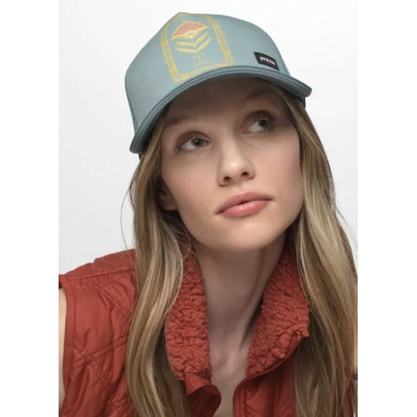 Prana Lower Pines Trucker Mineral Green Grow