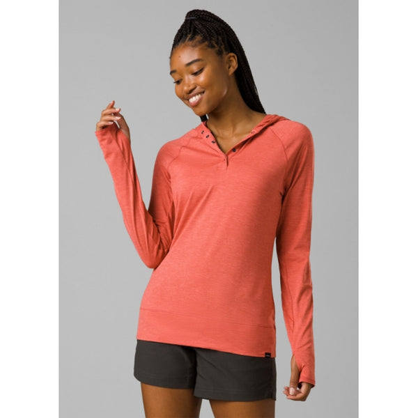 Prana Womens Sol Searcher Hoodie Fresca