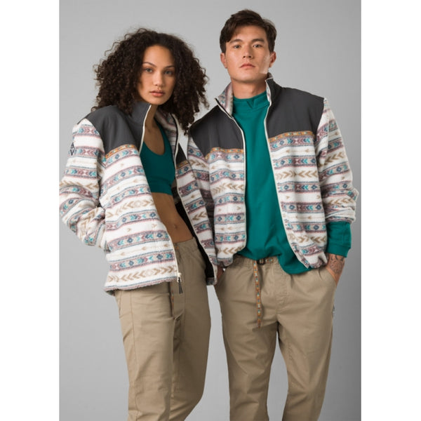Prana Mens Hurricane FZ Fleece Canvas
